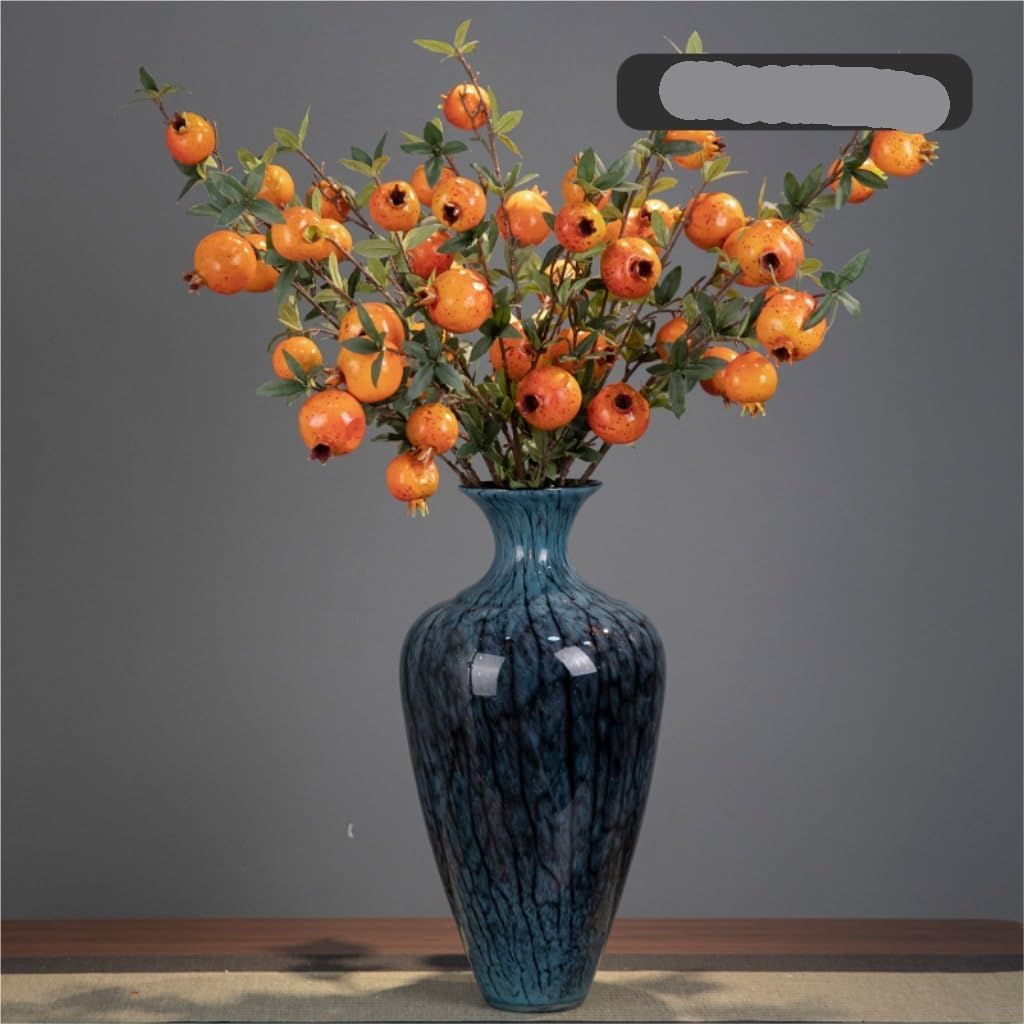 時代物 韓国美術 龍岩窯 鯉陰刻 花瓶 高約36cm 花器 箱付 c06193